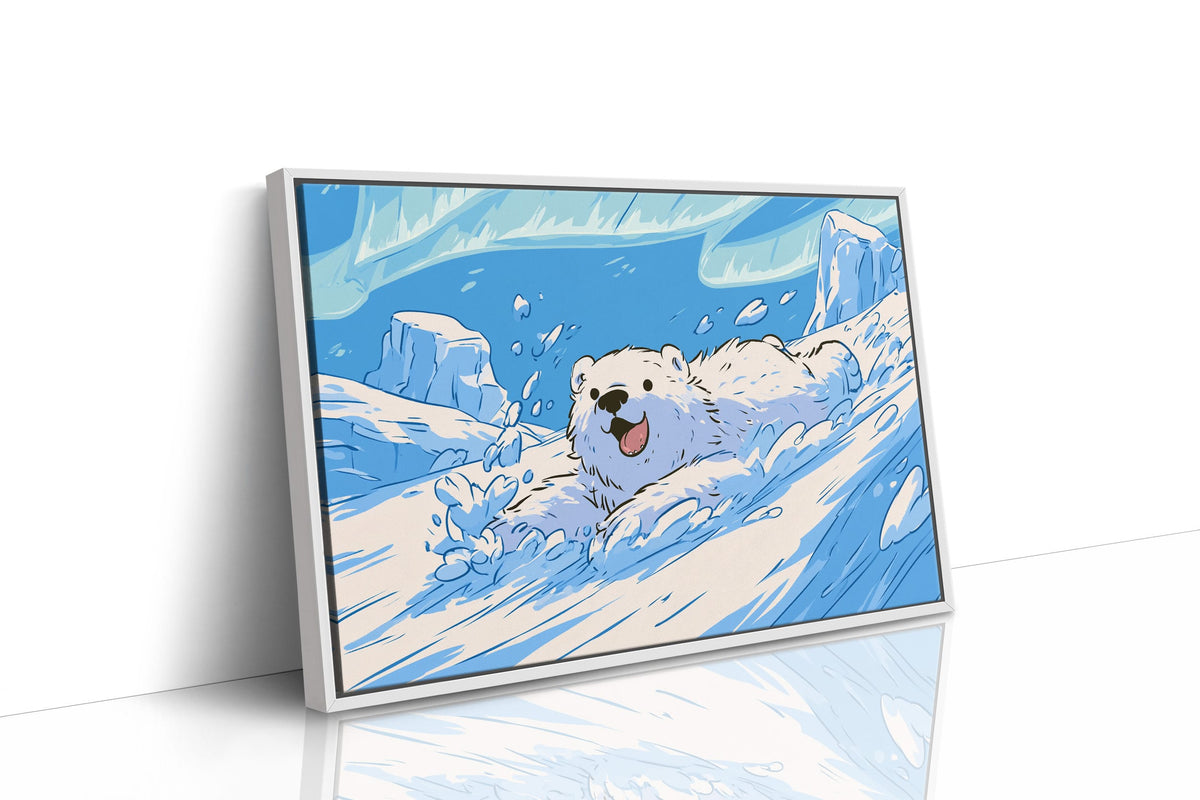 Polar Bear Underwater Grin