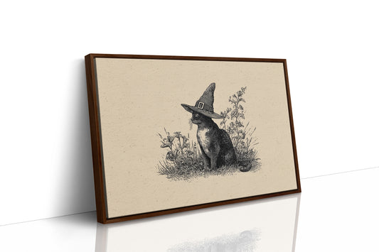 Feline Sorcery Among Meadow Herbs