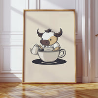Teacup Barista Makes Morning Magic