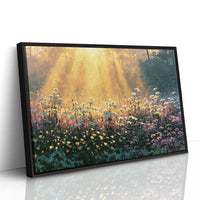 Sunlight Through the Wildflowers