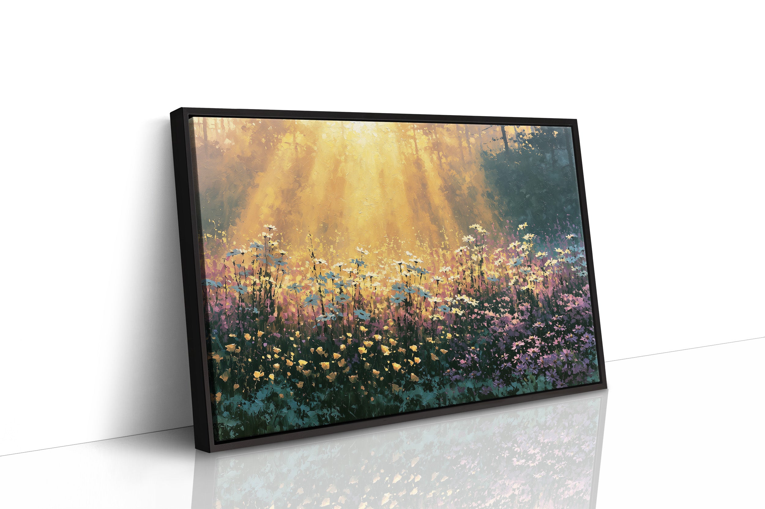 Sunlight Through the Wildflowers