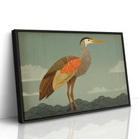 Stillness of the Painted Heron