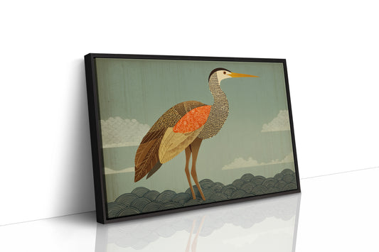 Stillness of the Painted Heron