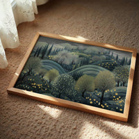 Fireflies Dance Through Tuscan Hills