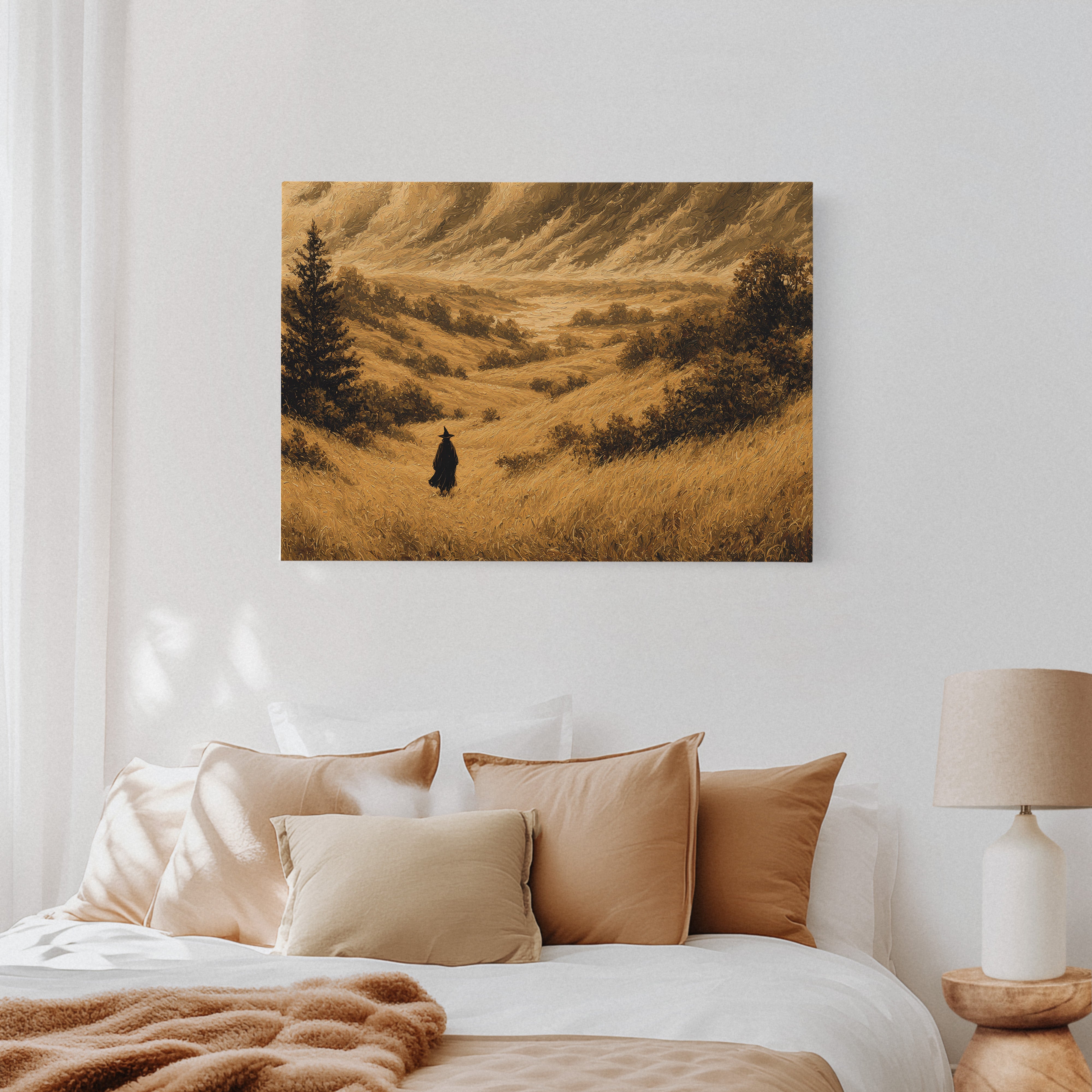 Wandering Through Golden Fields