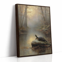 Solitude Bathes in Golden Mist