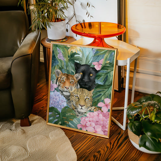 Wild Companions in Blooming Wilderness