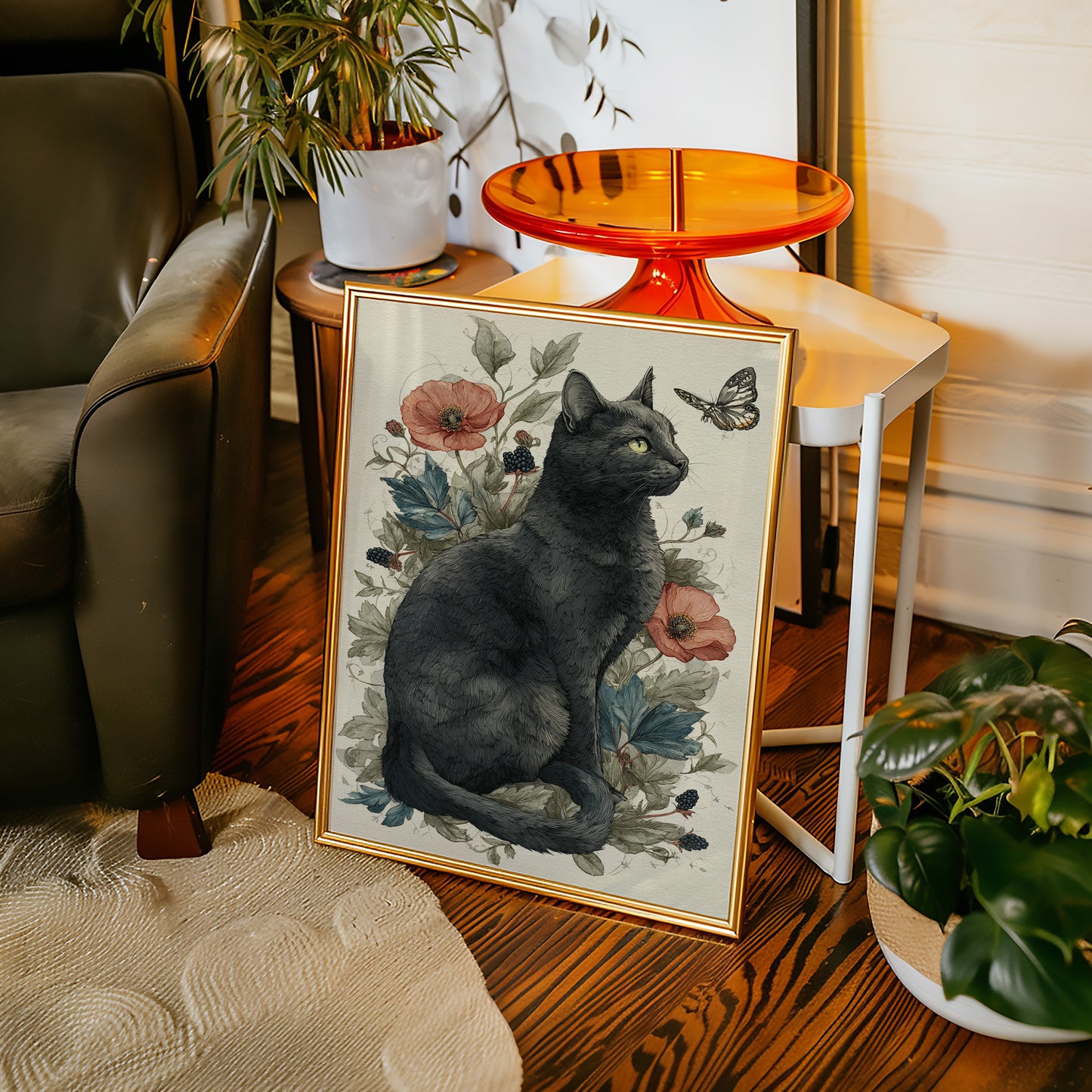 The Cat Who Spoke to Butterflies