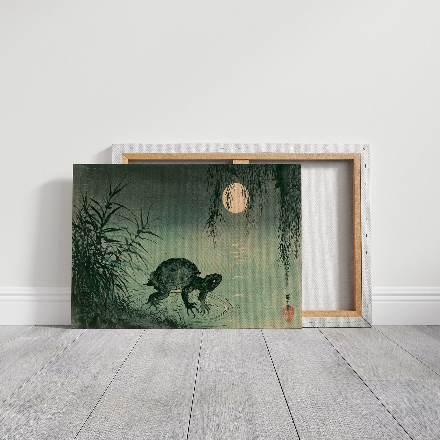Turtle Beneath the Willow Moon