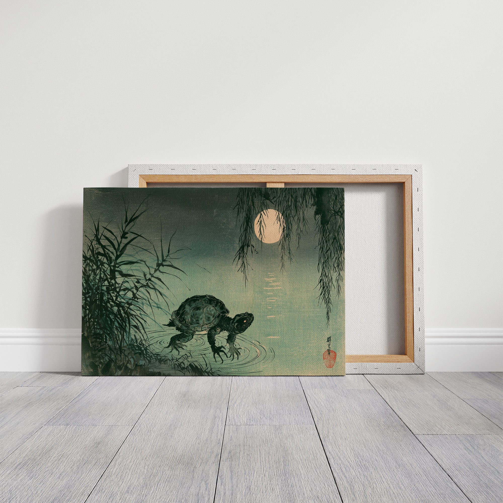Turtle Beneath the Willow Moon
