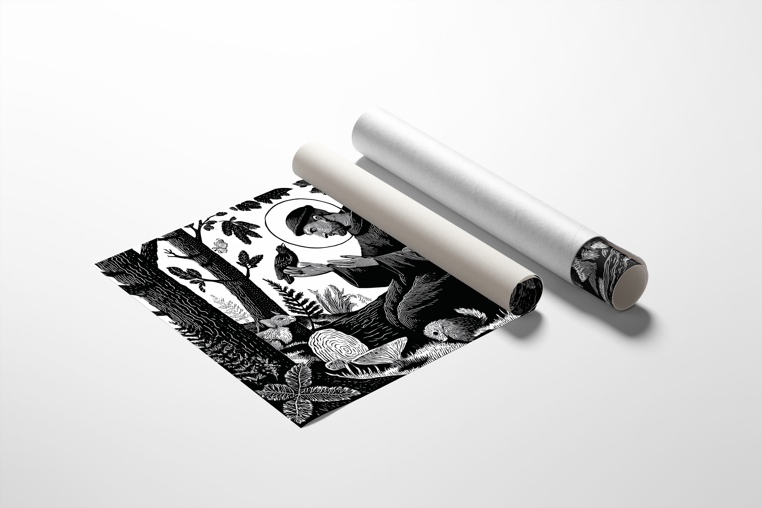 Creatures Gather At His Feet