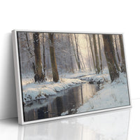 Winter Creek Finds Golden Light