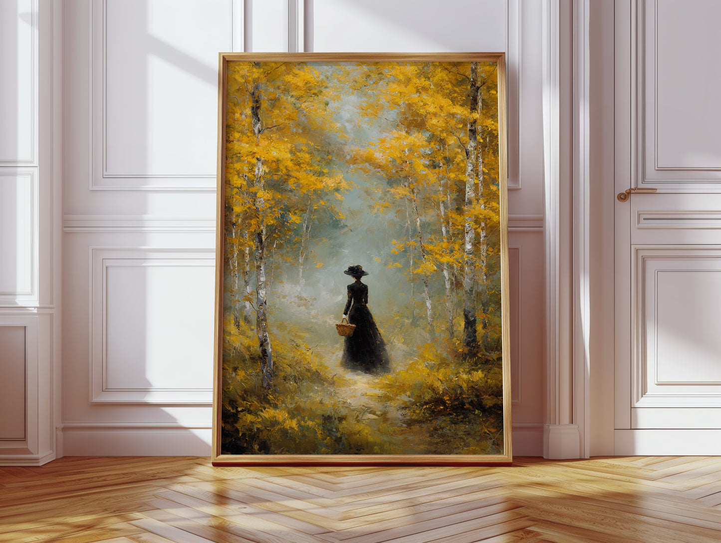 Autumn Path Leads Her Onward
