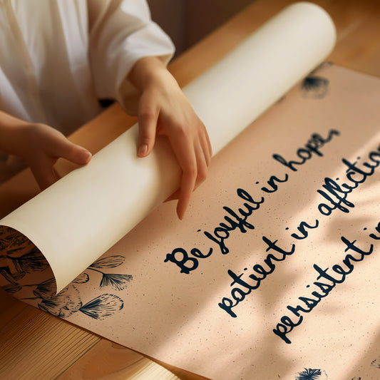 Sacred Words Among Botanical Borders