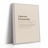 Espresso Personality