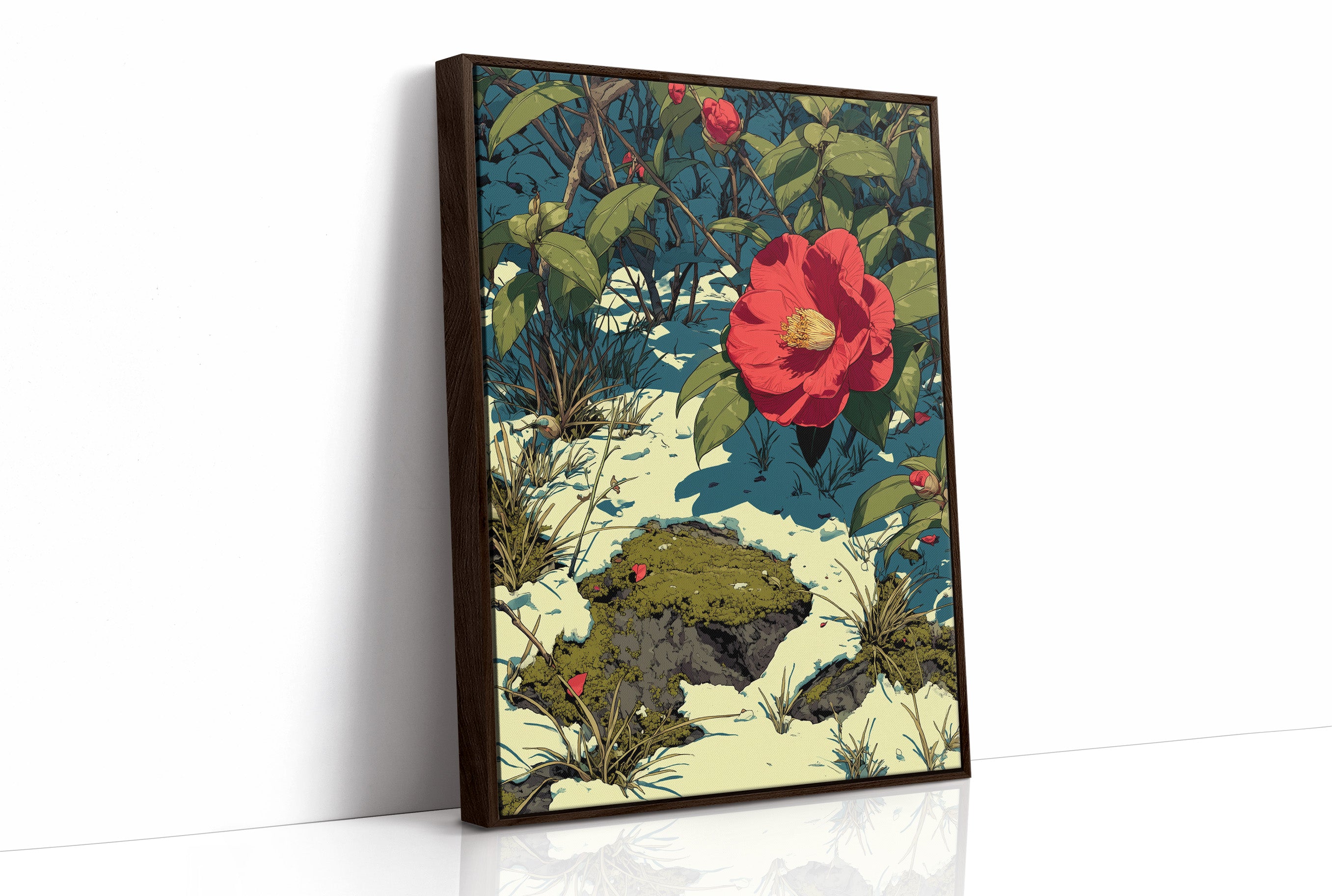Camellia's Quiet Thaw