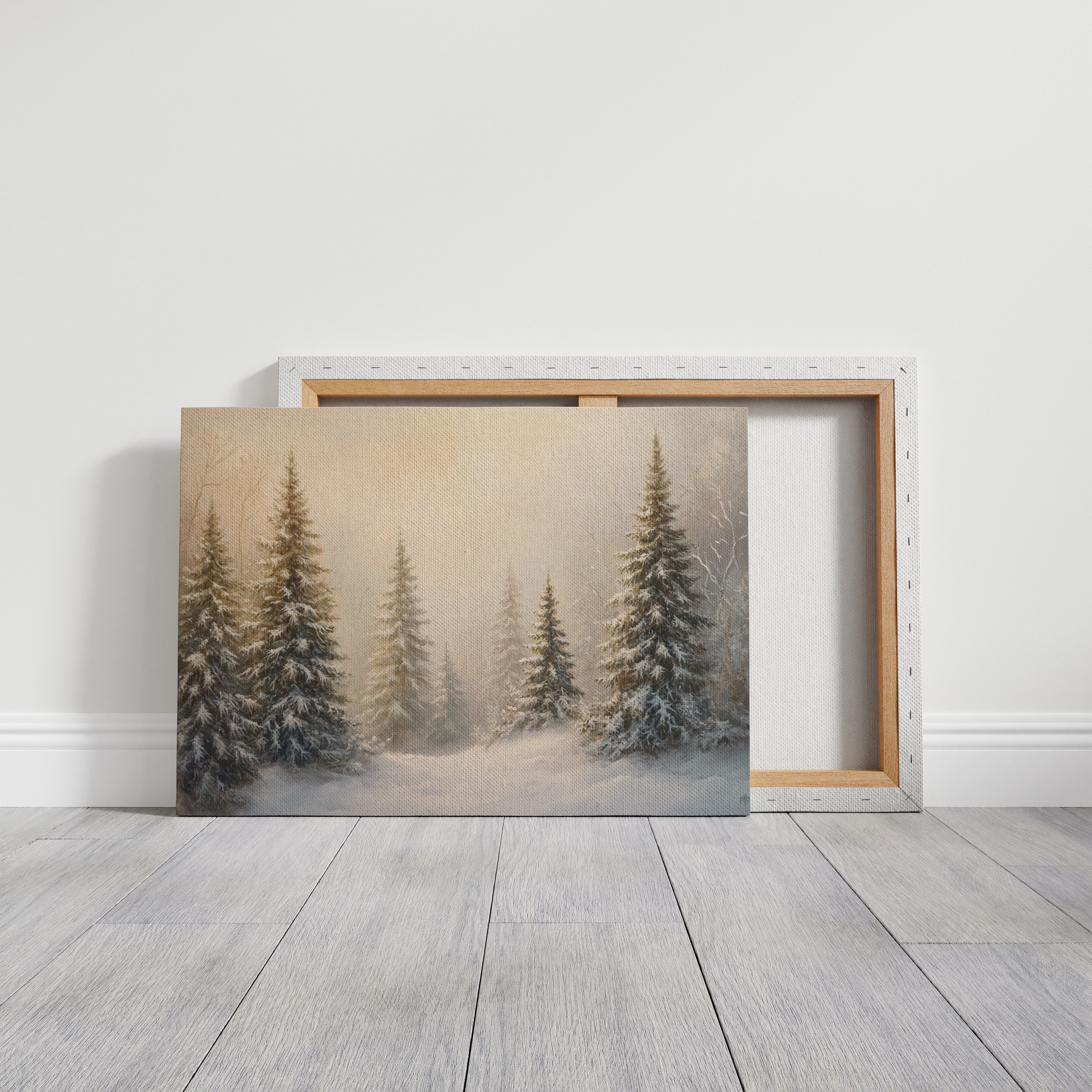 Silent Snow Wraps Pine Dreams