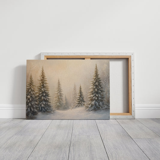 Silent Snow Wraps Pine Dreams