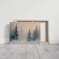 Evergreens Dance Through Winter's Light