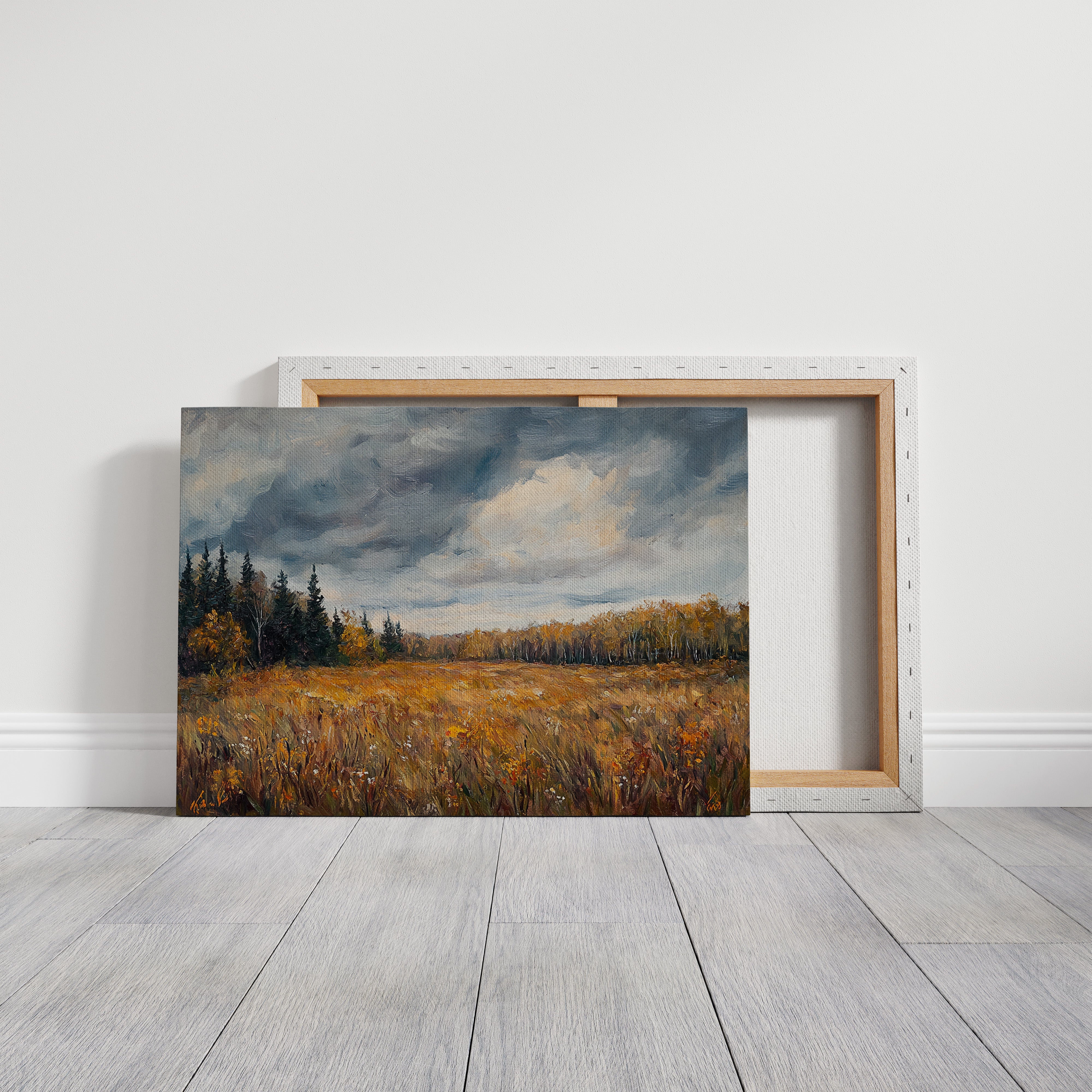 Autumn Prairie Holds Golden Hours