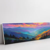 Firelight Across the Blue Ridge