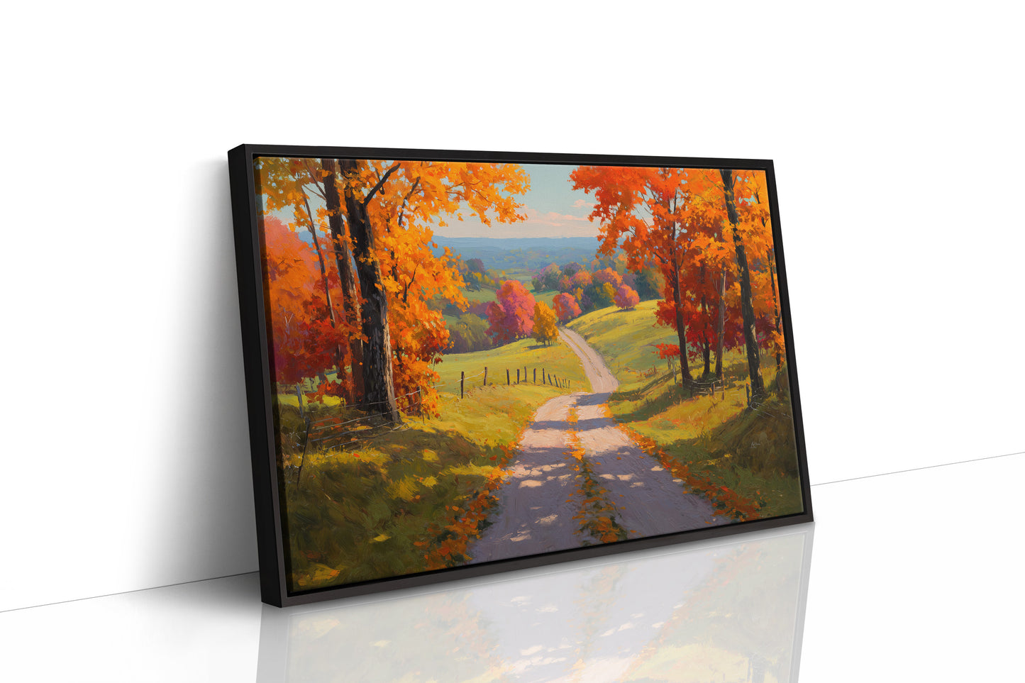 Where the Autumn Road Bends