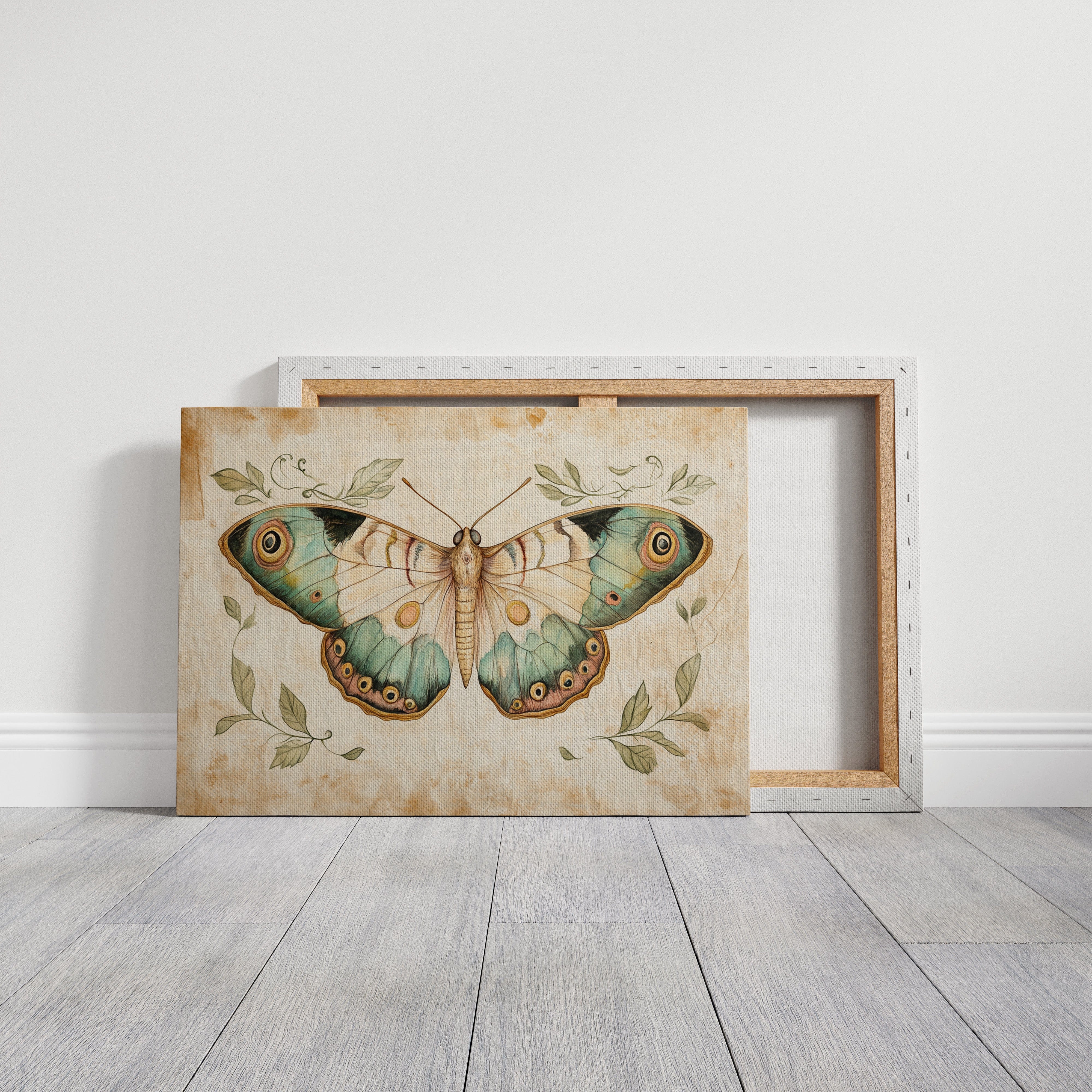 Aged Pages Hold Butterfly Tales