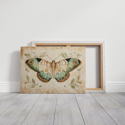 Aged Pages Hold Butterfly Tales