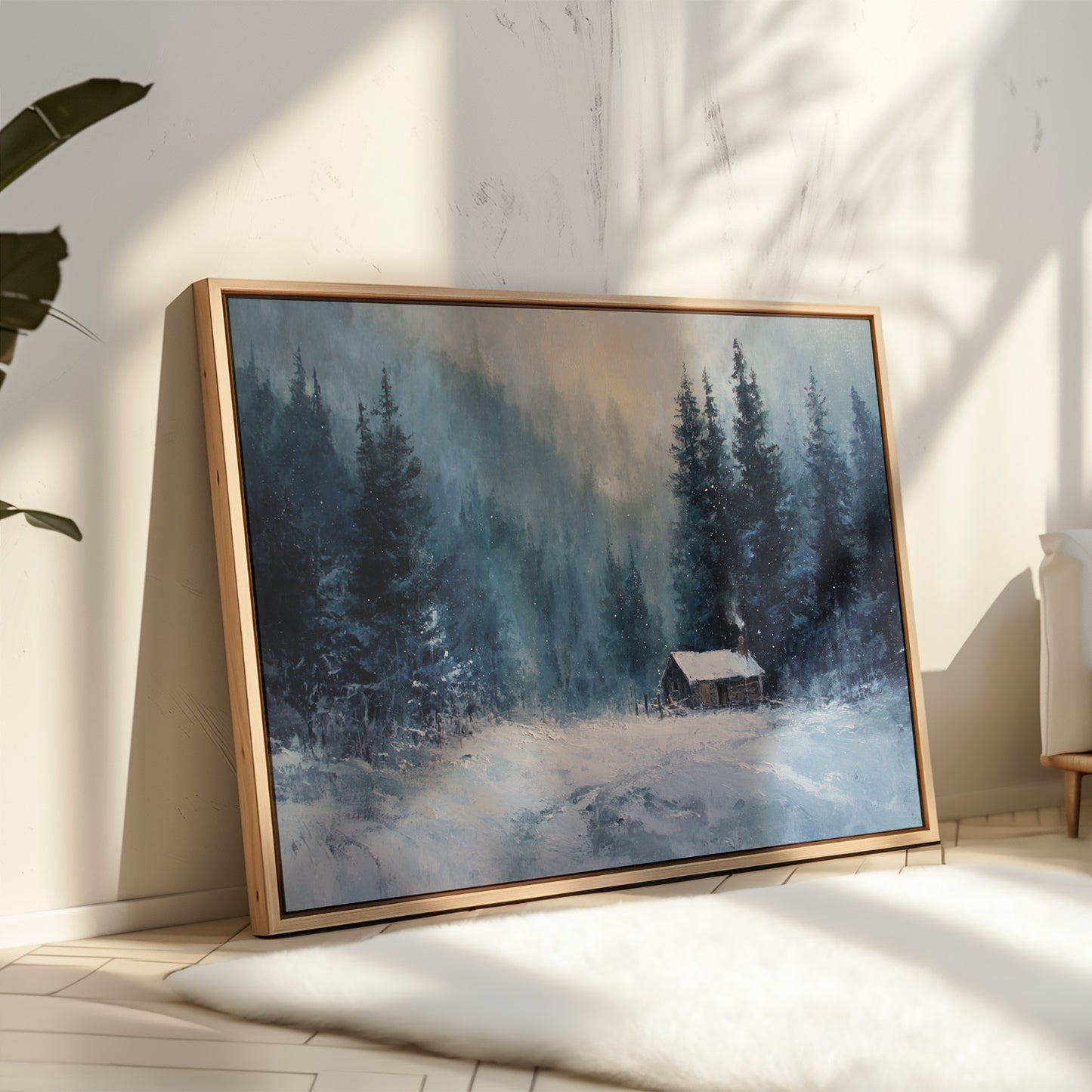 Solitude Sleeps In Winter's Light