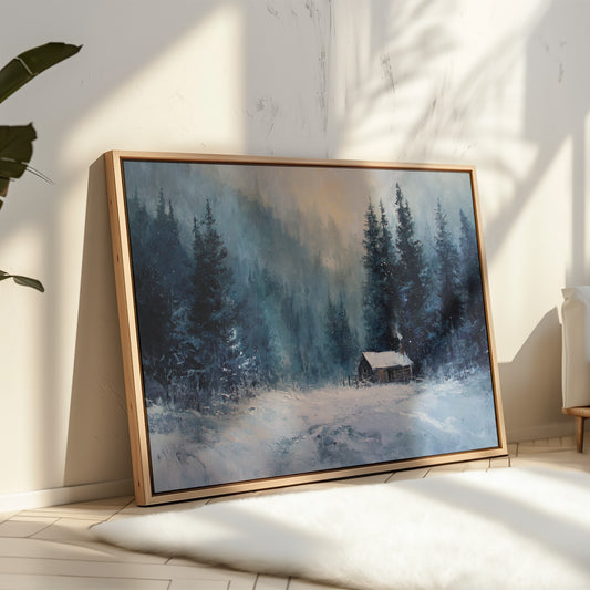 Solitude Sleeps In Winter's Light