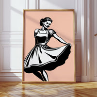 Twirling Through Peach Summer Memories