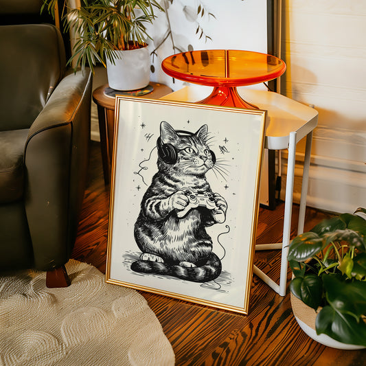 Gaming Cat: A Feline Odyssey