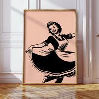 Aprons Dance Through Blush Kitchen Light
