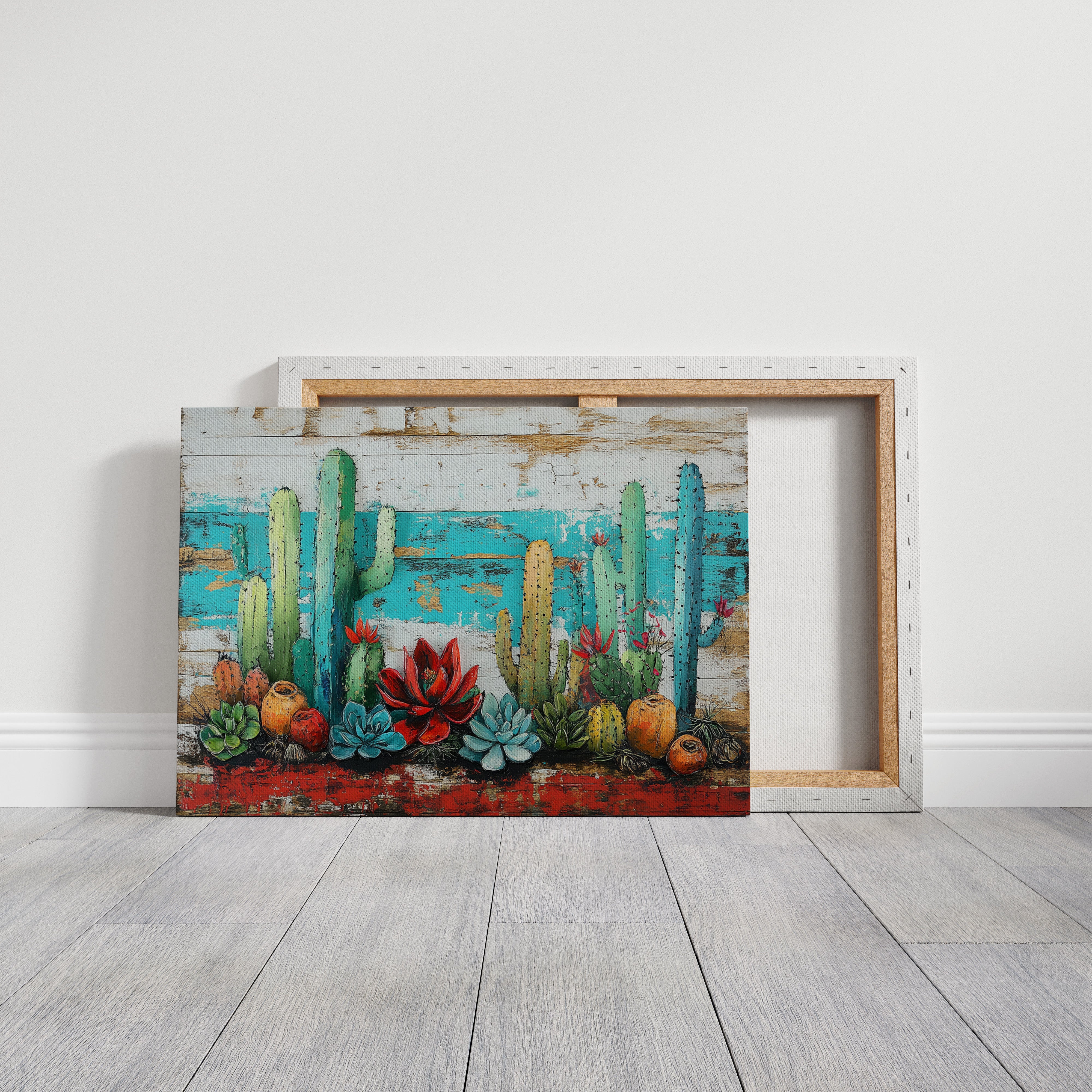 Desert Blooms Paint Turquoise Dreams