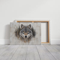 Ancient Forest Holds Wolf's Gaze