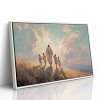 Walking Into Heaven's Painted Light