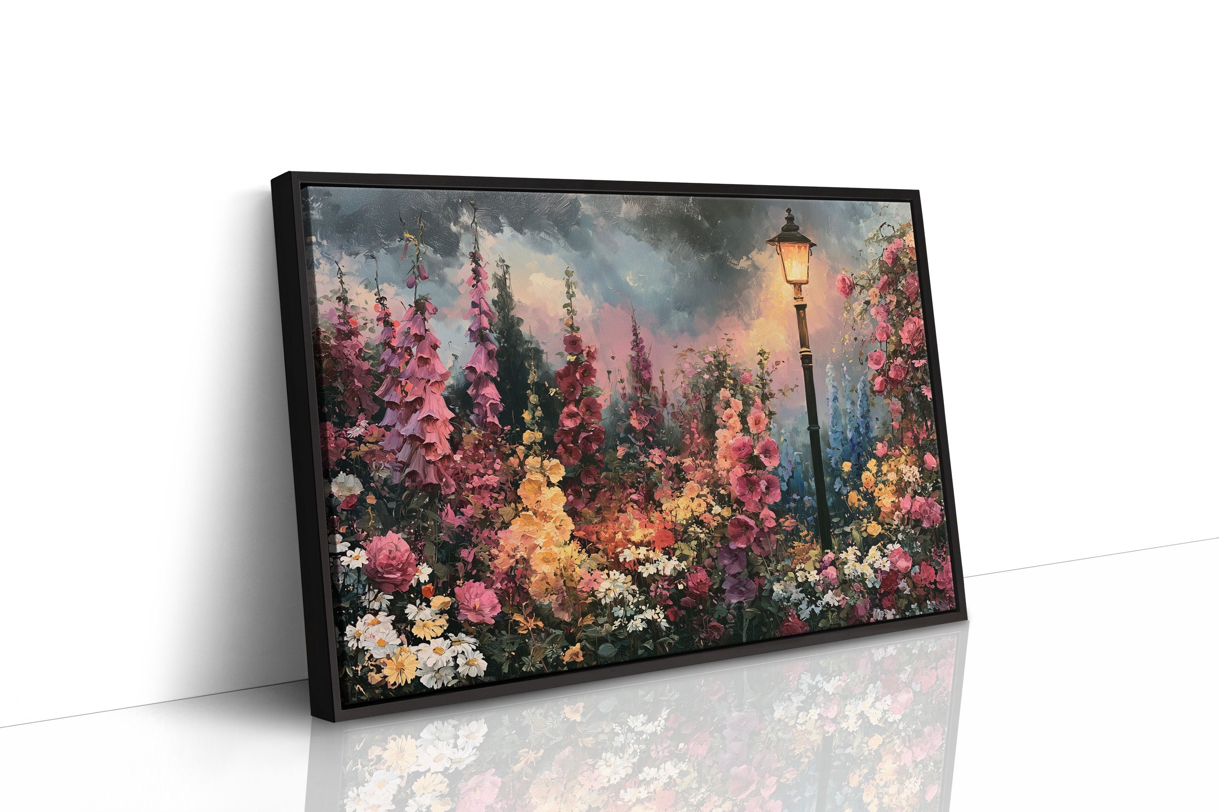 Lamplight in the Cottage Garden