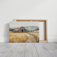 Autumn Fields Lead Home Again