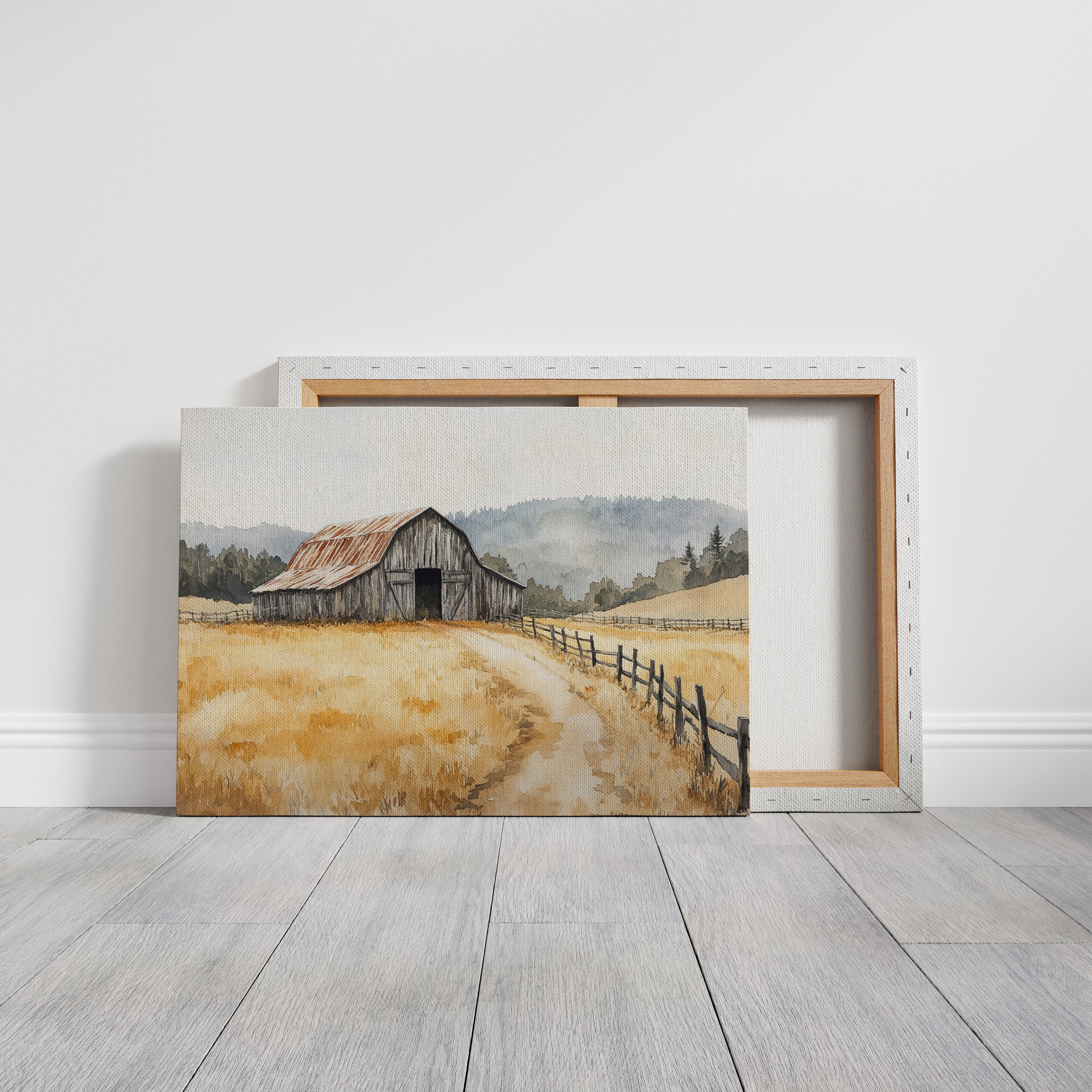 Autumn Fields Lead Home Again