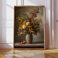 Autumn Roses Paint October's Symphony