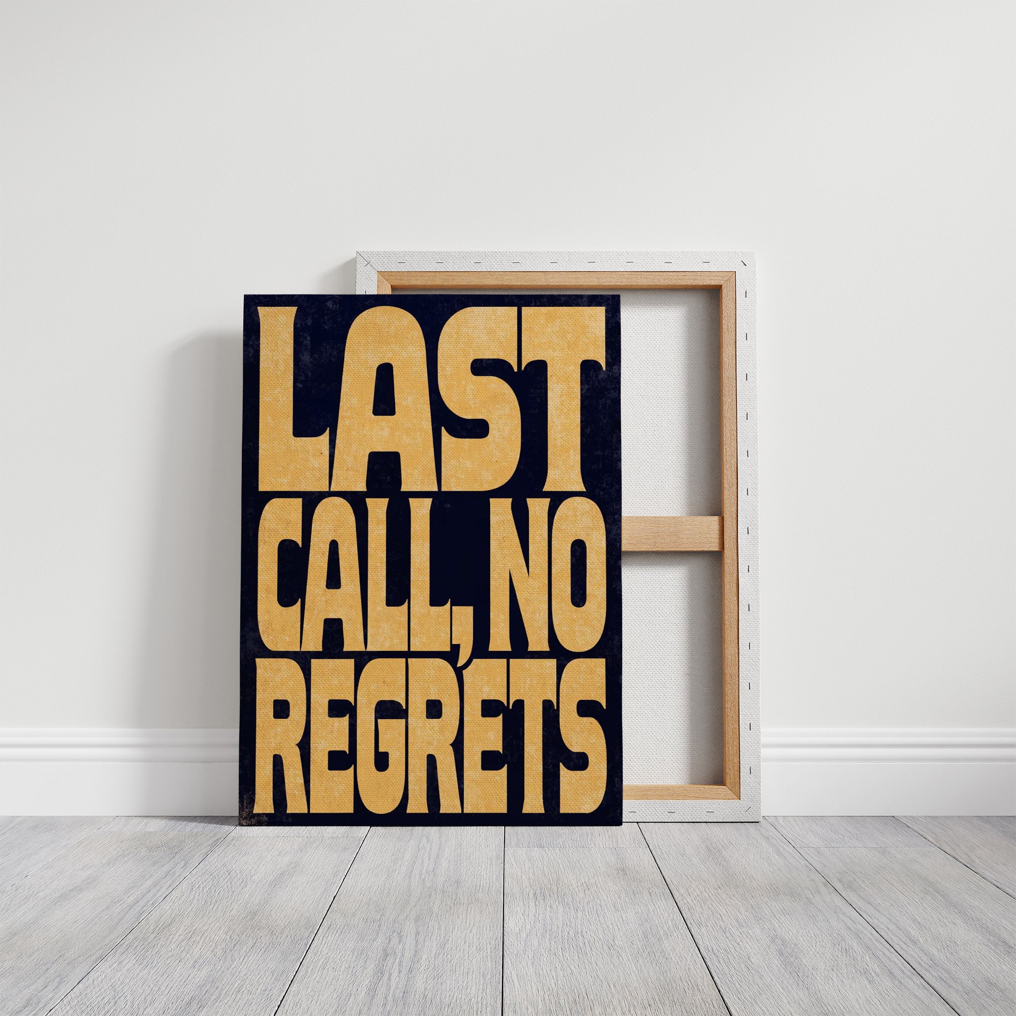 Last Call, No Regrets
