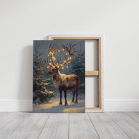 Starlit Antlers Pierce December Night
