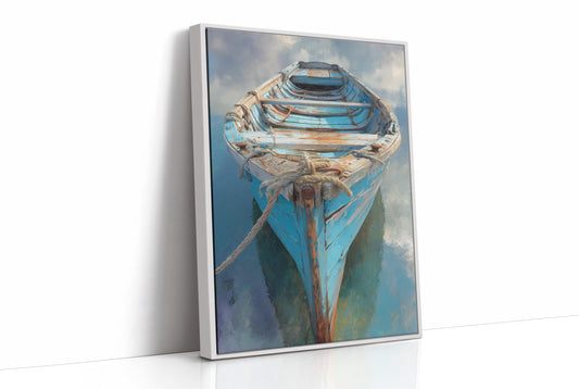 Azure Vessel Awaits The Tide