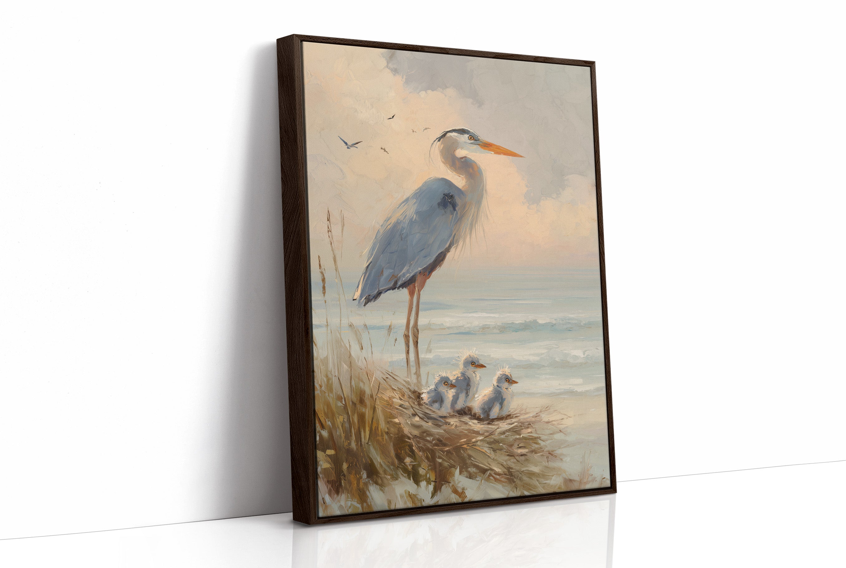 Shoreline Guardian Watches Dawn Break