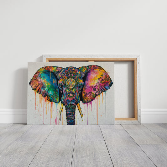 Sacred Colors Dance Through Tusks