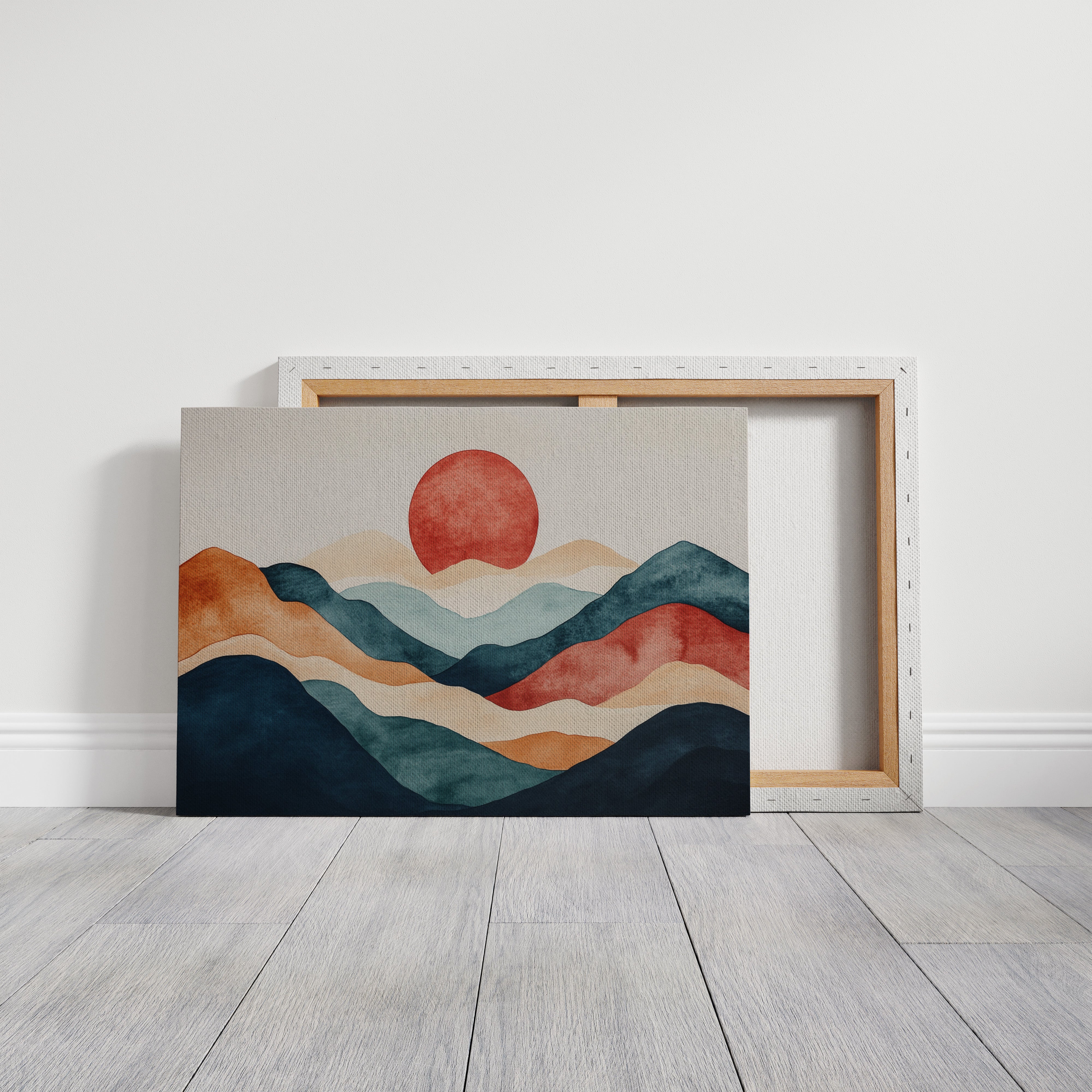 Mountains Flow Like Ocean Waves