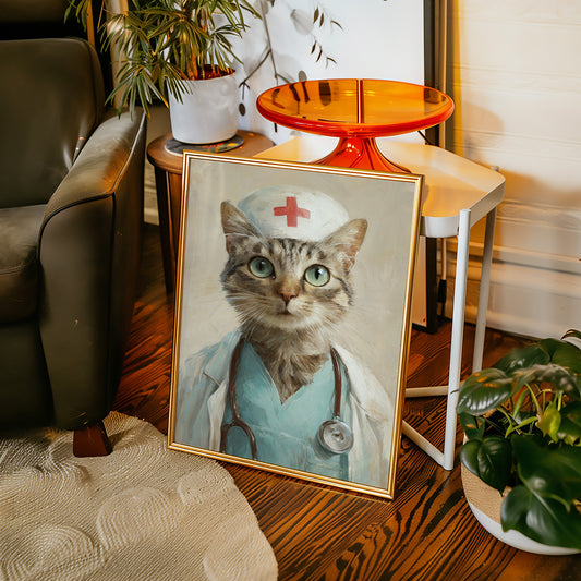 A Feline Healer's Gentle Touch