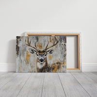 Noble Stag In Golden Light