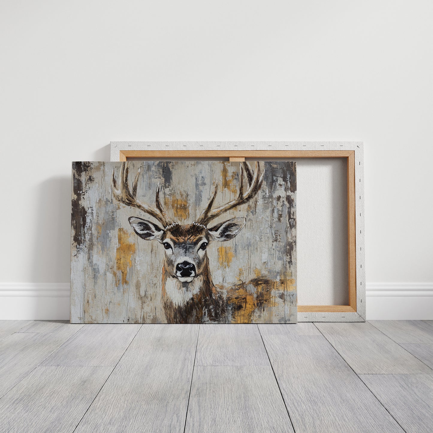 Noble Stag In Golden Light