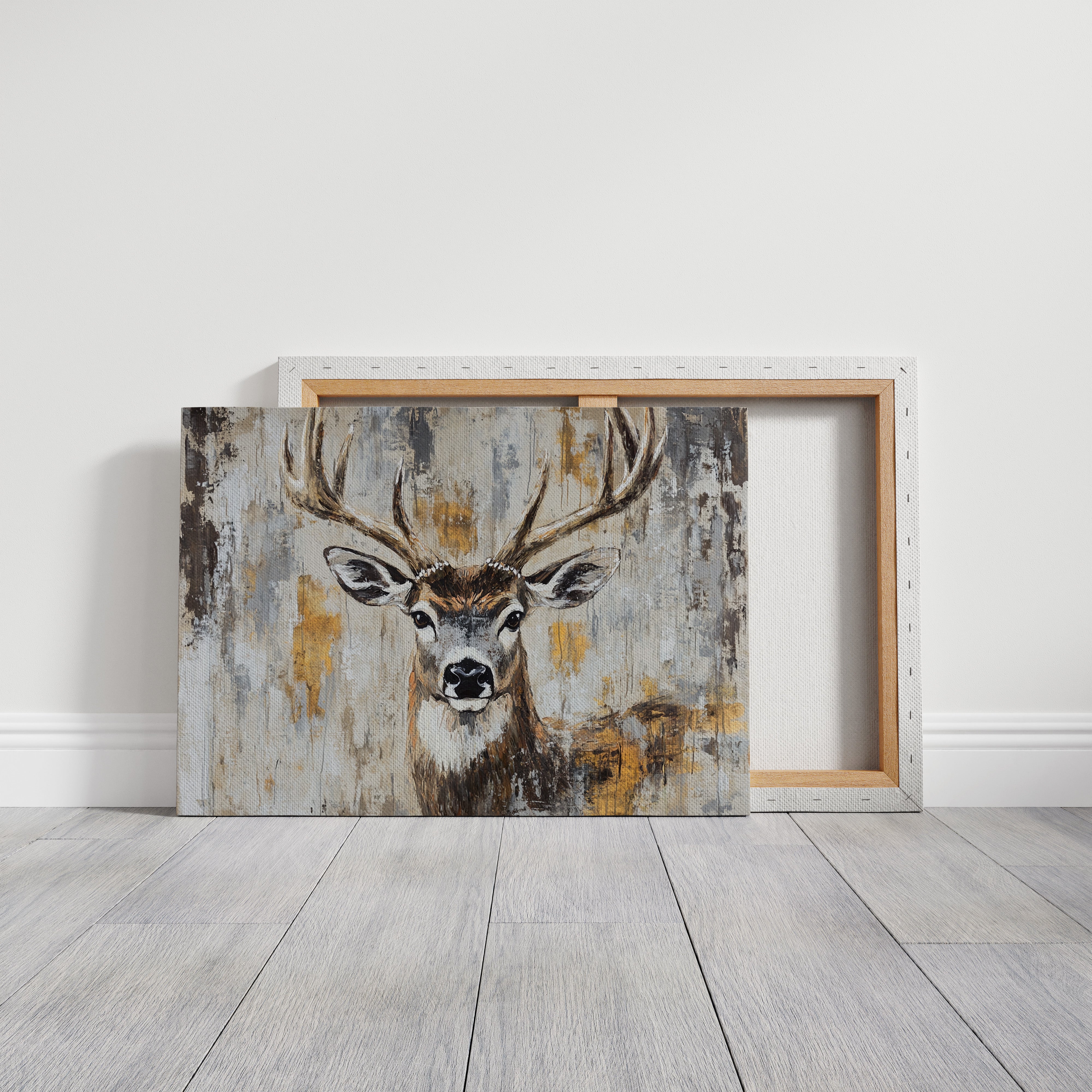 Noble Stag In Golden Light